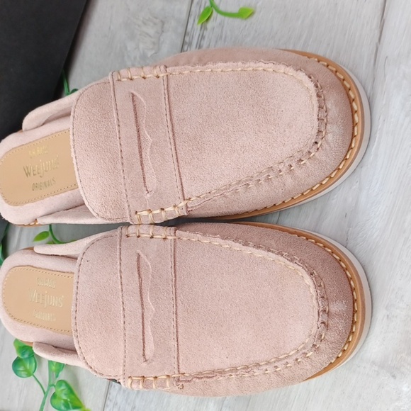 G.H. Bass Suede Original Loafer Mule NIB - Picture 3 of 8